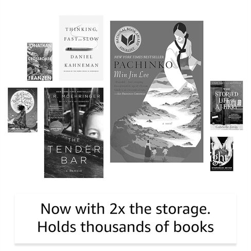 Certified Refurbished Kindle (2022 release) – The lightest and most compact Kindle, now with a 6" 300 ppi high-resolution display, and 2x the storage - Black in Saudi Arabia