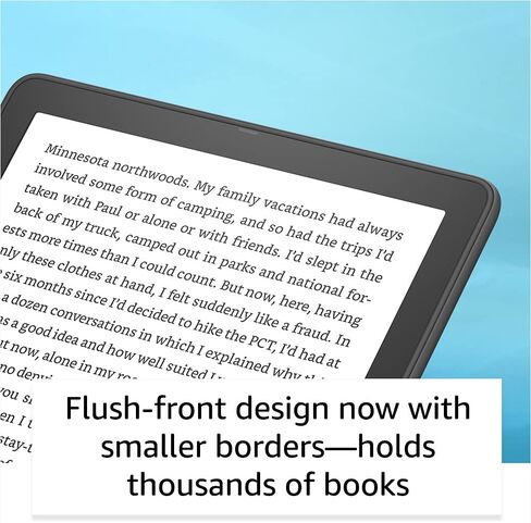 الإصدار الدولي - إصدار Kindle Paperwhite Signature (32 جيجابايت) - مع شاشة مقاس 6.8 بوصات، وشحن لاسلكي، وإضاءة أمامية قابلة للضبط التلقائي - بدون إعلانات شاشة القفل - أسود in Saudi Arabia