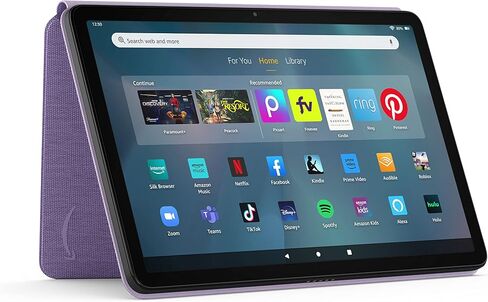 Amazon Fire Max 11 Tablet Magnetic Slim Cover (Only compatible with 13th generation tablet, 2023 release) - Black in Kuwait