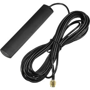 X AUTOHAUX تيار مستمر 12 فولت 16.4ft هوائي السيارة DAB الجوي SMA محول هوائي الراديو ل Blaupunkt ل بايونير لكلاريون لكينوود الأسود in Kuwait