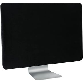 Monitor Dust Cover Compatible with iMac 24 inch Computer Anti-Static Dustproof LCD Panel Case Computer Screen Protective Sleeve Desktop and TV Black (24 inch Monitor Dust Cover)