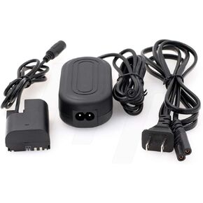 LP-E17 Dummy Battery AC Power Adapter for Canon EOS R8 R10 RP T6s T6i T7i X8i SL2 800D 9000D 77D 200D 750D 760D Camera 8V 3A in Kuwait
