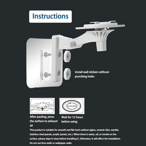 Wall Mount for Blink Mini Pan - Tilt Camera, Arlo Camera, Ring Stick-Up Cam - Mounting Bracket Kit for Outside Outdoor Indoor Ceiling, 2-Pack in Saudi Arabia