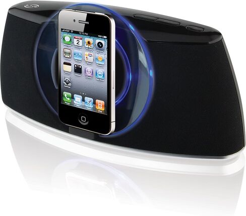 iLive iSP301B App-Enhanced Speaker with Rotating Dock for iPhone/iPod in Kuwait