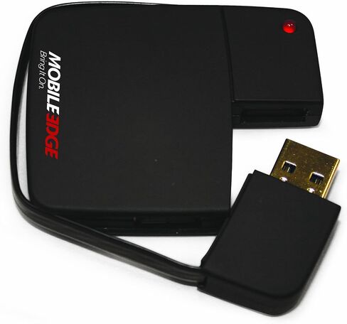 حامل صغير 4 منافذ USB 2.0 من Mobile Edge مع موصل دائري in Saudi Arabia