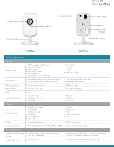 D-LINK SYSTEMS WIRELESS N HOME NETWORK CAMERA 802.11N in Saudi Arabia