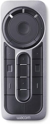 Wacom Express Key Remote for Cintiq & Intuos Pro (ACK411050) & Drawing Glove, Two-Finger Artist Glove for Drawing Tablet Pen Display, 90% Recycled Material, eco-Friendly, one-Size (1 Pack) in Saudi Arabia