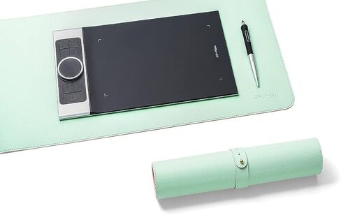 XPPen Drawing Tablet G430S OSU Tablet Graphic Drawing Tablet with 8192 Levels Pressure Battery-Free Stylus, 4 x 3 inch Ultrathin Tablet & XPPen Office Desk Pad Protector Size: 23.62"X11.81" in Saudi Arabia