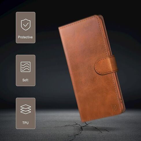 for iPhone 13 Pro 2-in-1 Detachable Wallet case with Credit Card Holder【RFID Blocking】,Flip Folio Book PU Leather Protective Cover Women Men for Apple 13Pro Phone case Light Coffee in Kuwait