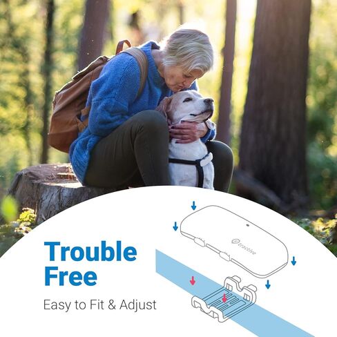 مشابك مطاطية لتتبع الكلاب مقاس XL من Tractive (عبوة من 3 قطع) in Kuwait