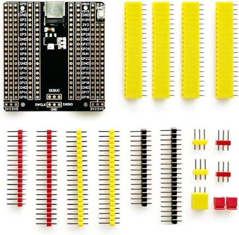 Treedix Compatible with Raspberry Pi PICO Breakout Board IO Shield Development Board Prototype Expansion Board with 2.54mm Pin Header in Saudi Arabia