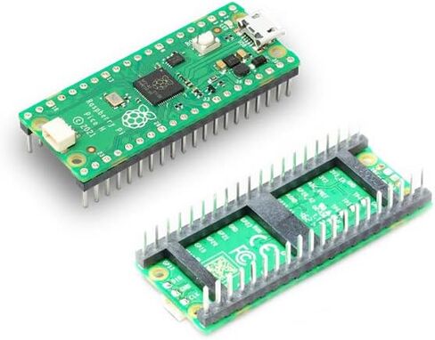 Raspberry Pi Pico Kit Raspberry Pi Pico H with Breadboard, USB Cable & Jumper Cables, Raspberry Pi Pico with Pre-soldered Headers Kit in Kuwait