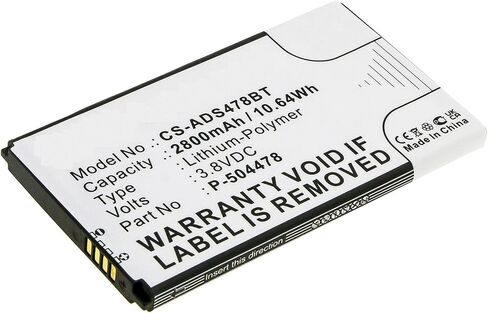 Henhaoro Battery for ADT Command Secondary Color Touchscreen Keypad P-504478 in Kuwait