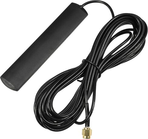 X AUTOHAUX تيار مستمر 12 فولت 16.4ft هوائي السيارة DAB الجوي SMA محول هوائي الراديو ل Blaupunkt ل بايونير لكلاريون لكينوود الأسود in Kuwait