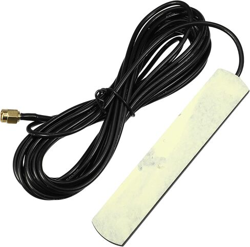 X AUTOHAUX تيار مستمر 12 فولت 16.4ft هوائي السيارة DAB الجوي SMA محول هوائي الراديو ل Blaupunkt ل بايونير لكلاريون لكينوود الأسود in Kuwait