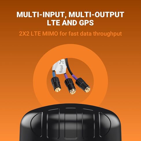 Poynting PUCK-12 2-in-1 Transportation & M2M/IOT Antenna | WiFi | 2X2 MIMO | 2400-2500 MHz | 5000-7200 MHz | White in Kuwait