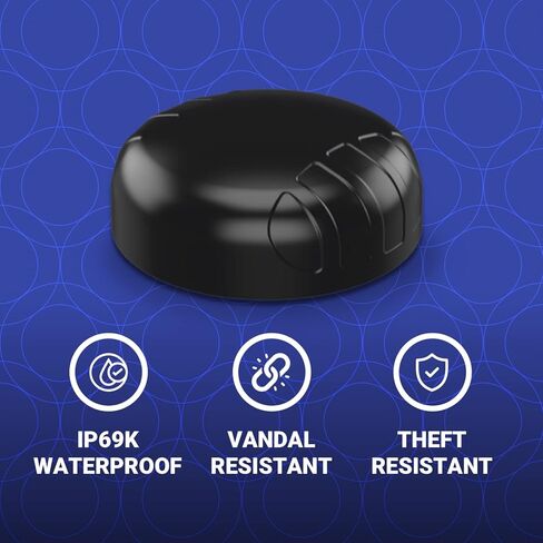 Poynting PUCK-12 2-in-1 Transportation & M2M/IOT Antenna | WiFi | 2X2 MIMO | 2400-2500 MHz | 5000-7200 MHz | White in Kuwait