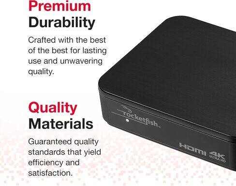 روكيت فيش موزع HDMI بمخرجين بدقة 4K in Kuwait