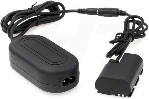 DR-E18 DC Coupler to Dual USB for Canon 77D 200D 750D 760D 800D 8000D, Rebel T7i T6s T6i, KISS X8i (LP-E17 Dummy Battery) in Saudi Arabia