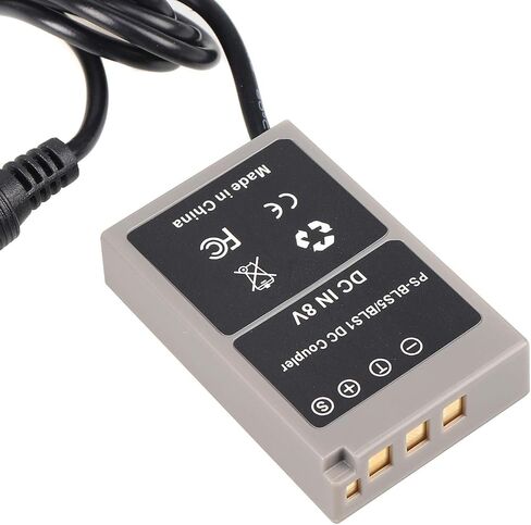 بطارية دمية Foto4easy BLS-5 DC مع محول كابل طاقة USB لكاميرات Olympus E-P1 E-P2 E-P3 E-PL1 E-PL3 E-PL7 E-PL8 E-PM1 E-M10 DSLR in Saudi Arabia
