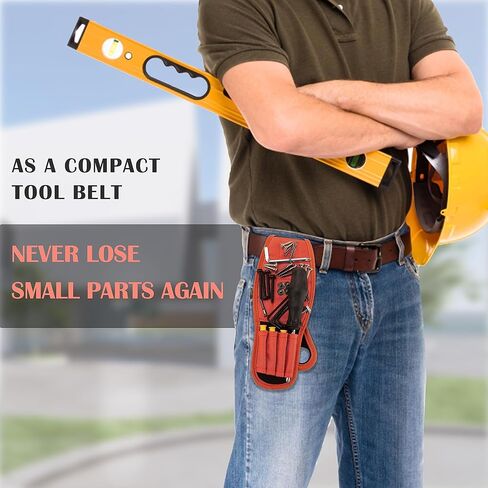 BTAMUD Magnetic Wristband for Holding Screws Magnet Tool Holder 10 Strong Magnets Holds Nails, Drill Bit,Convenience for Handyman, Carpenters, Mechanics Stocking Stuffers Gifts for Men in Kuwait