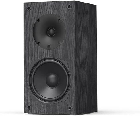 Monolith B5 Bookshelf Speaker - Black (Each) Powerful Woofers, Punchy Bass, High Performance Audio, for Home Theater System - Audition Series in Saudi Arabia