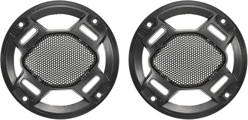MECCANIXITY Speaker Grill Cover 6" Mesh Subwoofer Grill Guard Protector for Home Audio DIY Black 2 Pack in Saudi Arabia
