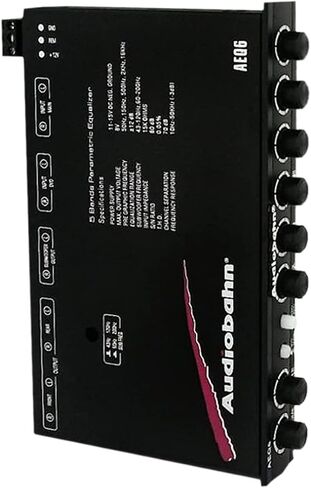 Audiobahn Parametric Equalizer 5 Bands Aeq6 in Saudi Arabia