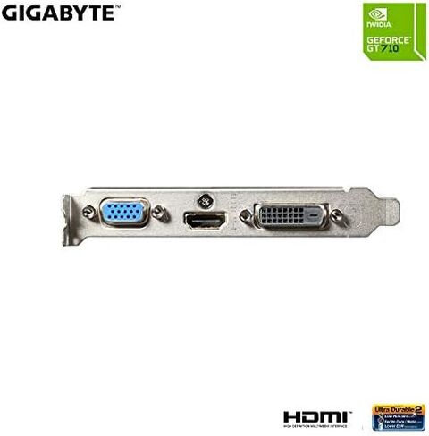 GIGABYTE 2GB RAM DDR3 SDRAM Video Graphics Cards GV-N710D3-2GL REV2.0 in Saudi Arabia