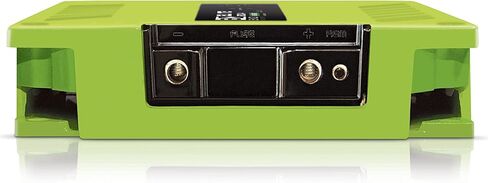 4-Ch. Vehicle Audio Bass Amplifier - 300W D Class High-Powered Mono Bass Amp w/Subsonic Filter & Low Pass Filter Stable @ 2 Ohms, LED Indicators, Sound Specialization, Green - BANDA 1200.42OHMGREEN in Kuwait