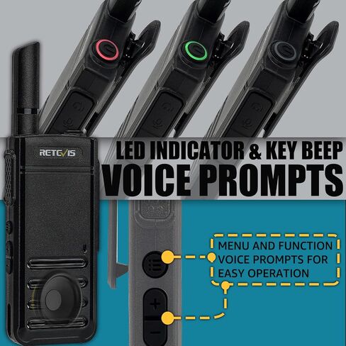 Retevis RB39 Walkie-Talkies,USB-C Rechargeable Two-Way Radios,Call Tone,Rugged,VOX Hands Free Portable 2 Way Radios for Healthcare Utility School Hotel(10 Pack) in Saudi Arabia