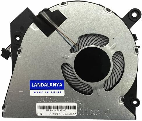 Landalanya Replacement New CPU Cooling Fan for HP ProBook 450 G6 450 G7 455R G6 455R G7 HSN-Q16C HSN-Q17C-5 Series Laptop L47696-001 0FL0A0000H DC5V 0.5A in Saudi Arabia