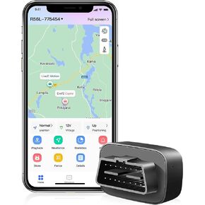 SEEWORLD R56L جهاز تعقب السيارات، جهاز تتبع GPS للمركبات مع تطبيق مجاني، 4G LTE Real Time Car GPS Tracker عالمي متاح، ينطبق على جميع موديلات السيارات، توصيل وتشغيل OBD in Kuwait