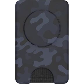PopSockets PopWallet+ مع PopTop قابل للتبديل: مقبض هاتف، وحامل هاتف، ومحفظة للبطاقات، قابلة للإزالة، باللون الأخضر الطحلب in Saudi Arabia
