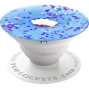 PopSockets: Collapsible Grip & Stand for Phones and Tablets - Blue Donut