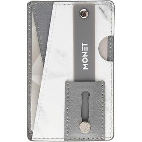 Monet Cell Phone Accessory Wallet Grey Marble in Saudi Arabia