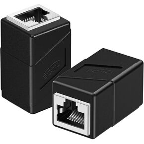 RJ45 Coupler, 5 Pack Ethernet Adapters Female to Female, Patch Cable Extender Adapter, 8-Pin Modular Straight Through, Network Connectors for Cat8/Cat7/Cat6/Cat6a/Cat5e/Cat5 Cable(Blue) in Saudi Arabia