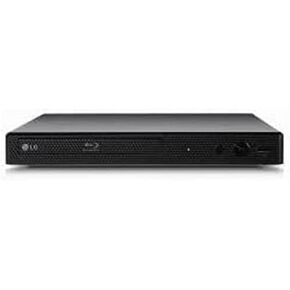 LG BP350 Blu-ray Disc & DVD Player Full HD 1080p Upscaling with Streaming Services, Built-in Wi-Fi, HDMI Output and Smart HI-FI-Compatible, Bundled with Alphasonik HDMI Cable Included in Kuwait