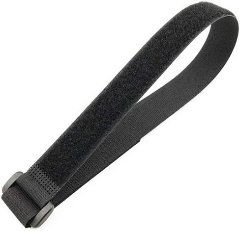 Cable Straps 1 Inch Wide, 18 Inch Cinch Straps 16 Pack - Hook and Loop Straps, Adjustable Fastening Straps, Multipurpose Cable Ties in Kuwait