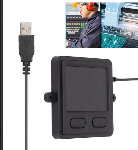 لوحة تتبع USB سلكية محمولة من ASHATA، لوحة تتبع مدمجة قابلة للتركيب لمستخدم الكمبيوتر المكتبي والكمبيوتر المحمول والكمبيوتر المحمول، التوصيل والتشغيل، حجم صغير in Saudi Arabia