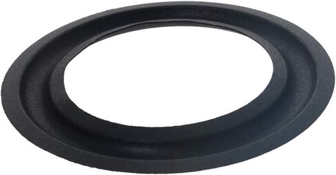 Fielect 4Pcs 4.5inch/115mm Foam Speaker Edge Surround Rings Replacement Kit for Speaker Repair or DIY Black in Saudi Arabia