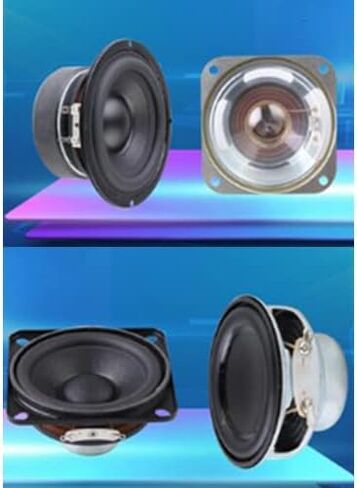 Fielect 4Pcs 4.5inch/115mm Foam Speaker Edge Surround Rings Replacement Kit for Speaker Repair or DIY Black in Saudi Arabia