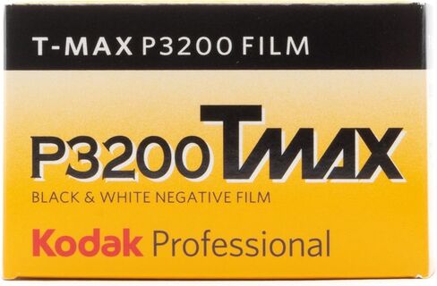 Kodak P3200 TMAX Professional ISO 3200, 35mm, 36 Exposures, Black and White Film in Saudi Arabia