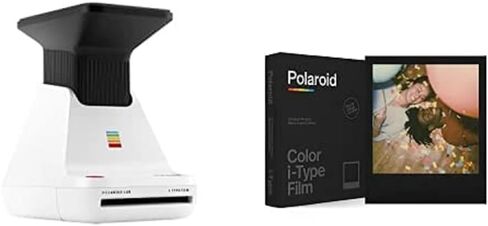 Polaroid Lab - فيلم أبيض + ملون لجهاز i-Type - إصدار الإطار الأسود in Kuwait