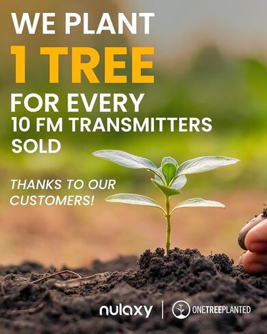 جهاز إرسال FM بلوتوث للسيارة من Nulaxy، محول بلوتوث للسيارة مع مشبك فتحة تهوية، راديو السيارة بلوتوث بدون استخدام اليدين، شحن سريع QC3.0، إلغاء الضوضاء مع ميكروفون كبير وتعزيز الجهير، بطاقة TF/AUX-KM21 in Kuwait