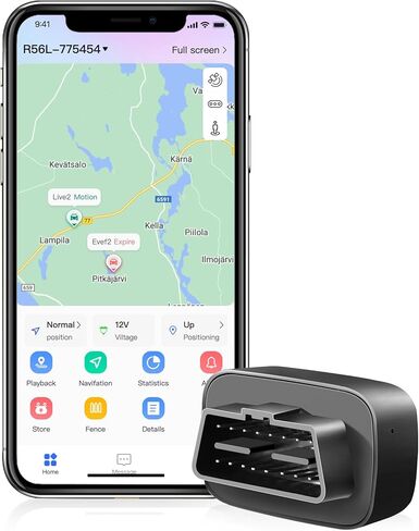 SEEWORLD R56L جهاز تعقب السيارات، جهاز تتبع GPS للمركبات مع تطبيق مجاني، 4G LTE Real Time Car GPS Tracker عالمي متاح، ينطبق على جميع موديلات السيارات، توصيل وتشغيل OBD in Kuwait