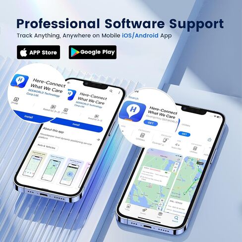 SEEWORLD R56L جهاز تعقب السيارات، جهاز تتبع GPS للمركبات مع تطبيق مجاني، 4G LTE Real Time Car GPS Tracker عالمي متاح، ينطبق على جميع موديلات السيارات، توصيل وتشغيل OBD in Kuwait