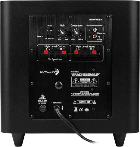 Dayton Audio SUB-800 8" 80 Watt Powered Subwoofer in Saudi Arabia