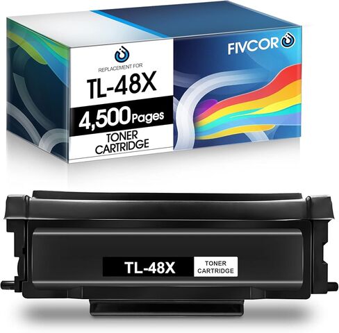 FIVCOR Remanufactured TL-48X TL48X Black Toner Cartridge Replacement for L2300DW L2350DW M118DW L2710FDW M29DW (1 Pack) in Kuwait
