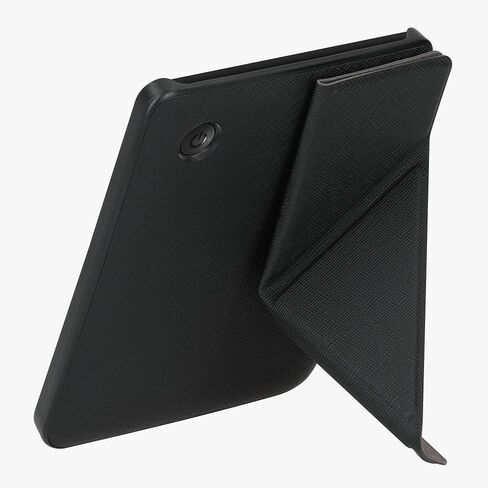 حافظة kwmobile Origami متوافقة مع حافظة Kobo Clara 2E / Tolino Shine 4 - غطاء جلد PU نحيف مع حامل - بني in Kuwait